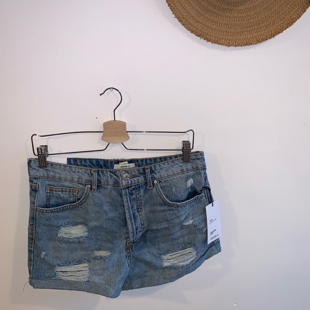 Forever 21 Girlfriend Denim Shorts